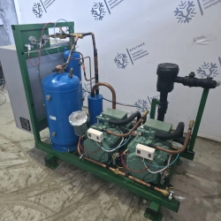ЦХМ на базе Bitzer 4СES-6Y-40S (Зеленый 2 агрегата)