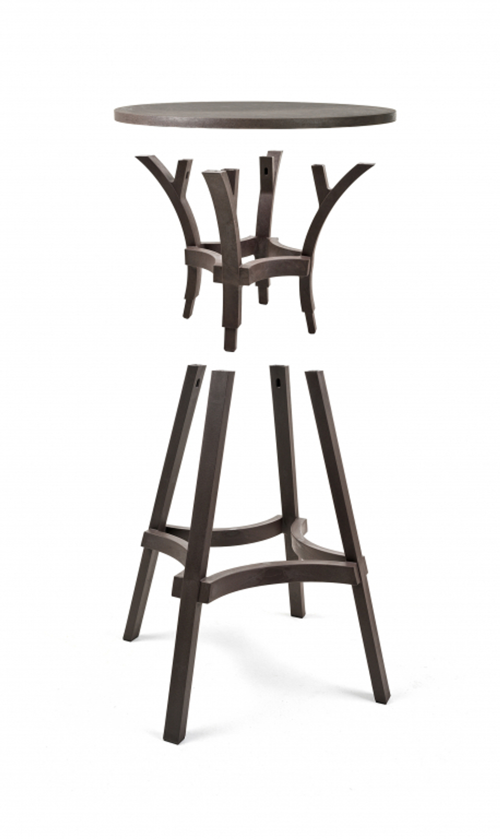 Стол пластиковый барный Nardi Combo High 60, терра