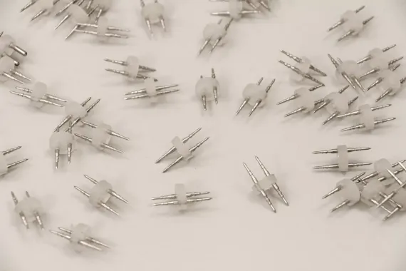 Соединитель внутренний для 2-х проводного дюралайта DL-2W, Teamprof (TPF-DL-2W-SC)