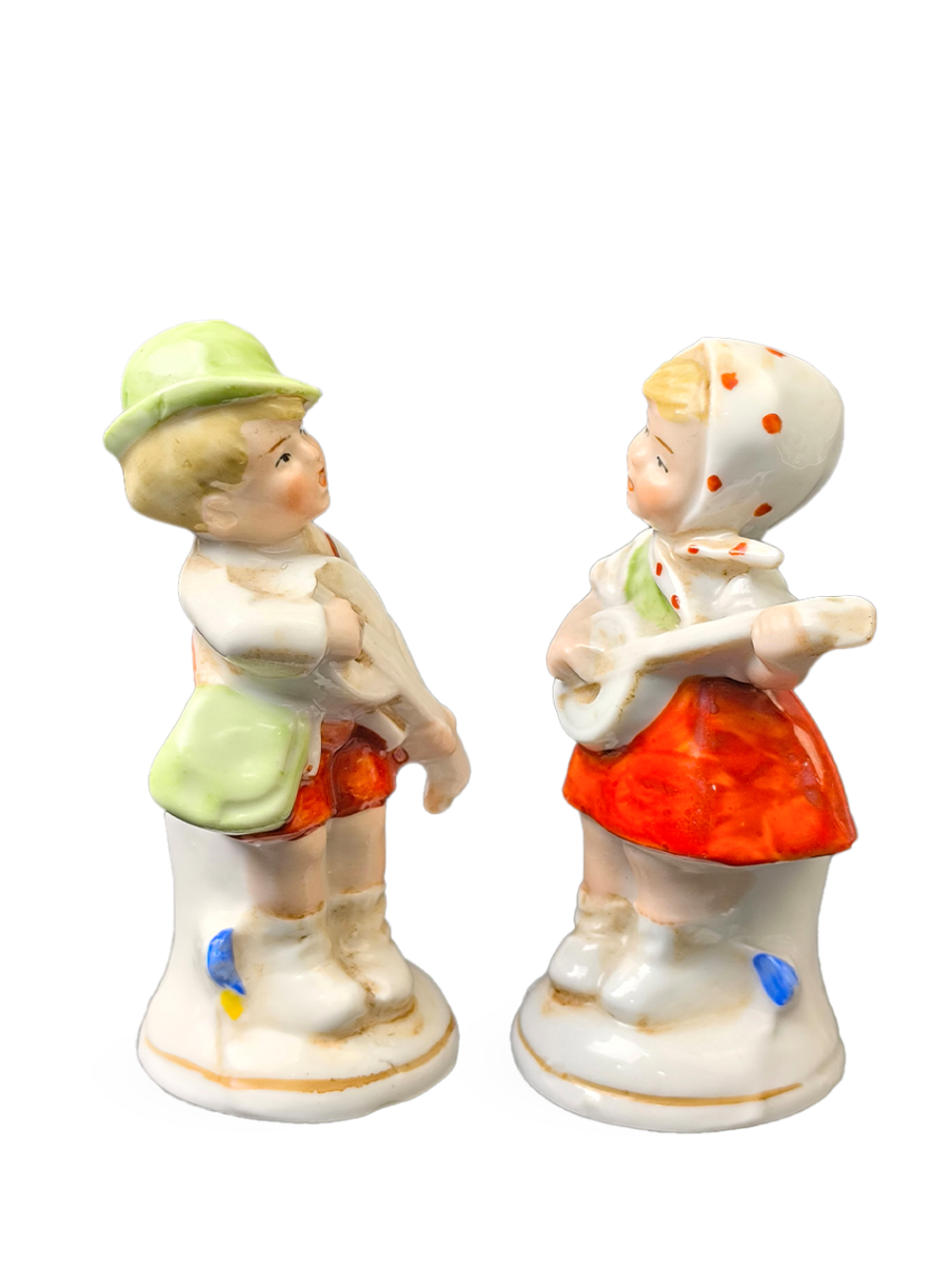 Пара статуэток (миниатюр) "Мальчик и девочка" Германия