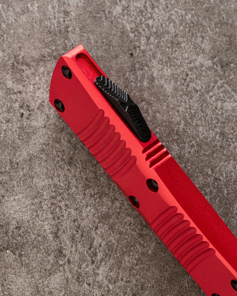 Автоматический складной нож SteelBro Troodon S/E Red Droppoint Black VG-10 139-1RD (черный-красный)