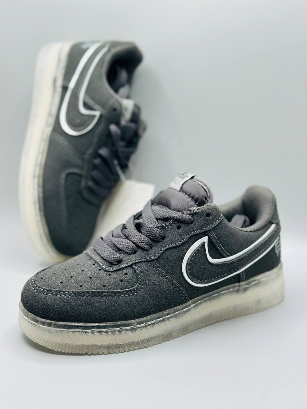 Детские кожаные кроссовки Nike Air Force 1