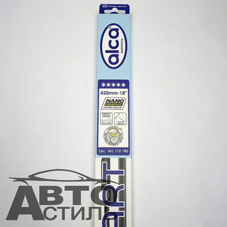 Щетка дворника 450мм  АЛКА START силикон/графит 115-18