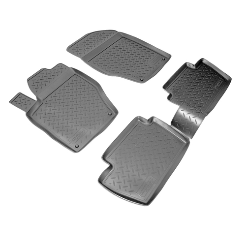 Ковры в салон Norplast/Unidec для Peugeot 307 (2001-2008)Полиуретан,Черный, арт.NPL-Po-64-36