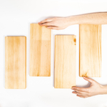 Деревянная разделочные доски 4 шт. из сибирского кедра RDN25