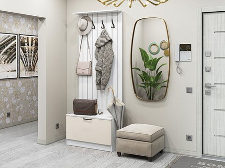 Прихожая Стиль-01 Cashmere In 2S Белый