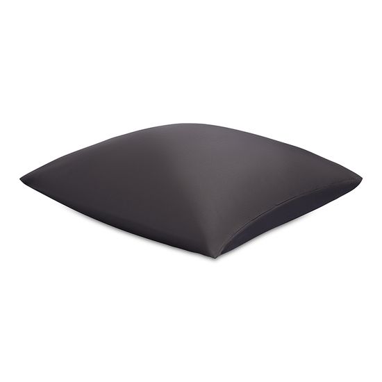 Набор наволочек из премиального сатина темно-серого цвета из коллекции essential, 70х70 см