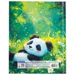 Дневник 1-4 класс 48 л., твердый, BRAUBERG, глянцевая ламинация, с подсказом, "Панда", 107158.