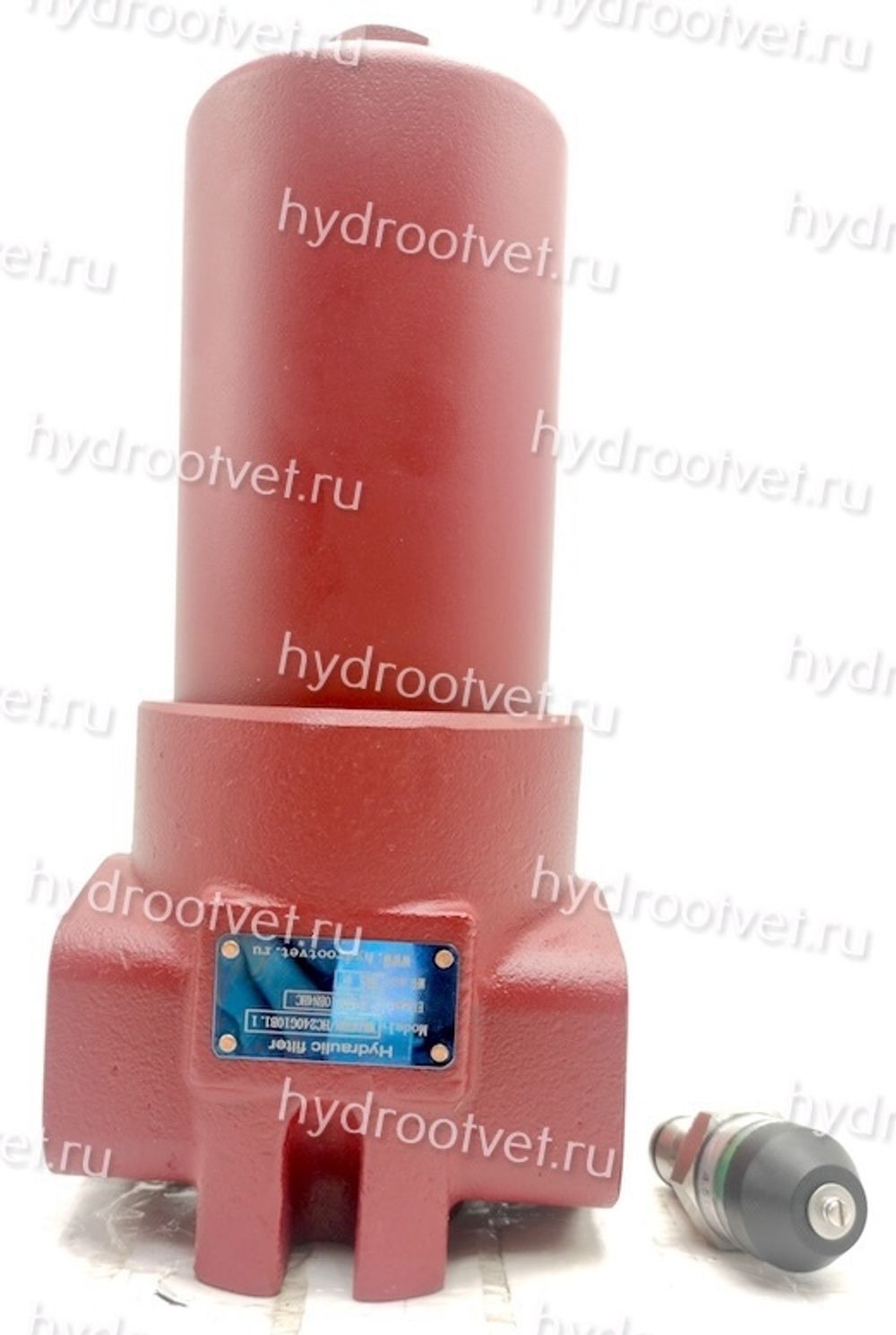 WKDFBN/HC160G10C1.1 - Напорный фильтр гидравлический одинарный модели DF тонкость фильтрации 10 мкм, типоразмер 160, вид присоединения: резьба G3/4, материал корпуса - чугун, рабочее давление до 420 бар, электрический индикатор загрязнения