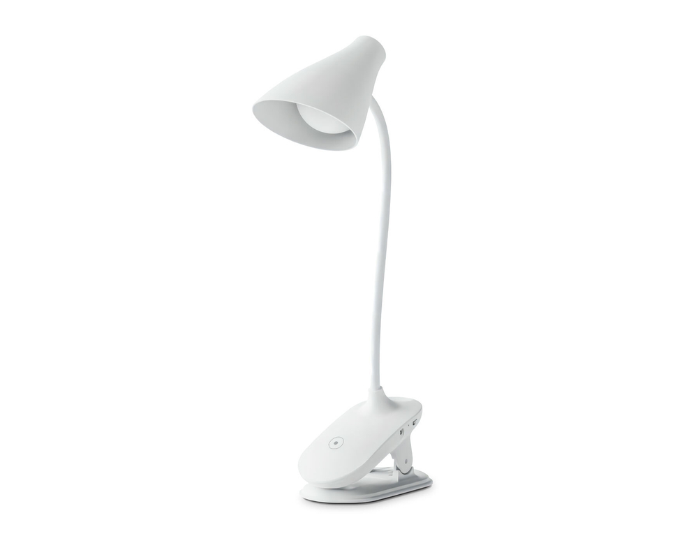 Светильник светодиодный настольный DE705 WH белый LED 3000-6000K 4W