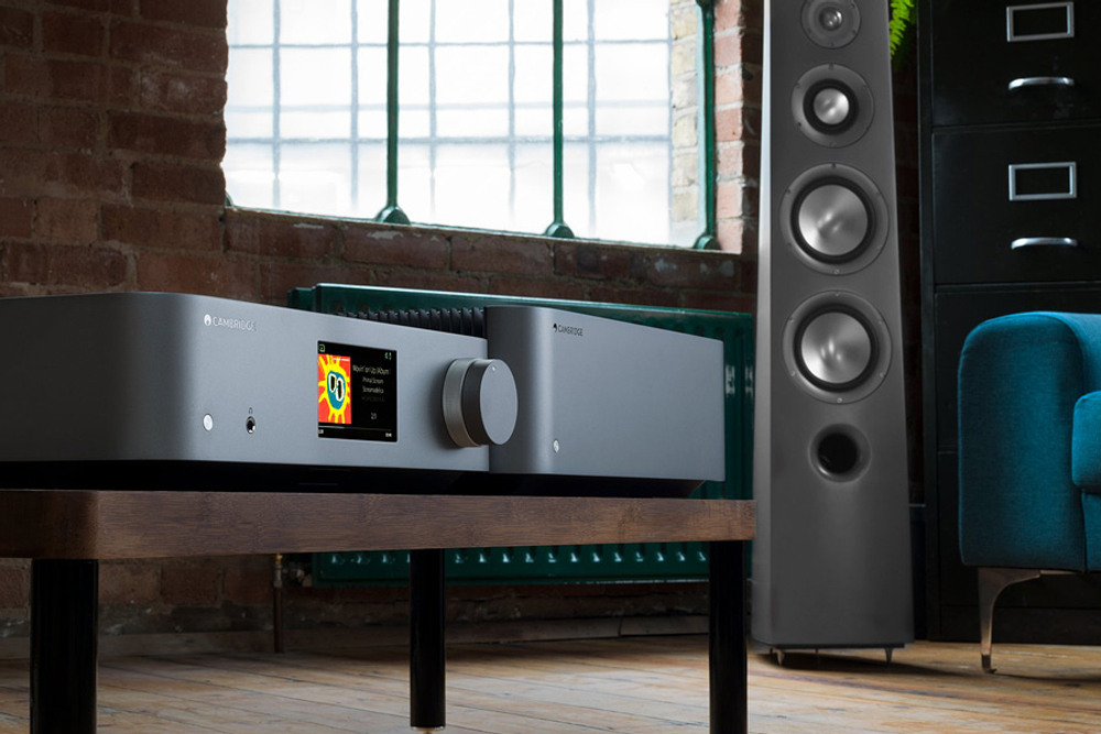 Cambridge Audio Edge W Power Amplifier Dark Grey — усилитель мощности
