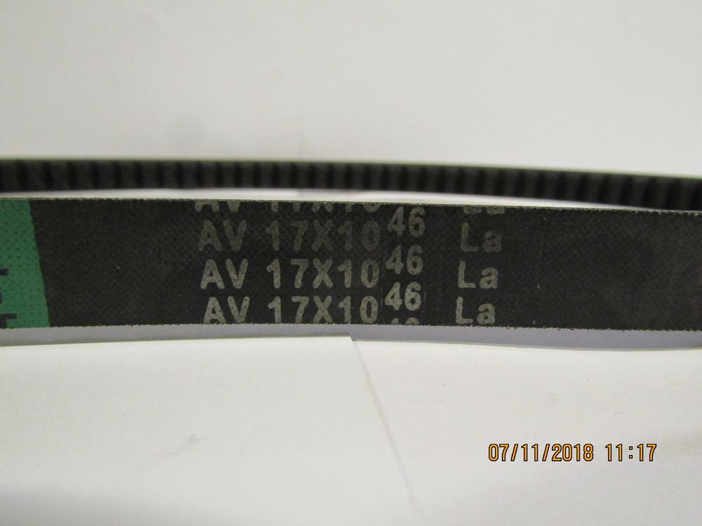 Ремень приводной зубчатый (AV17х1046La) для TSS-СР-420/V-Belt