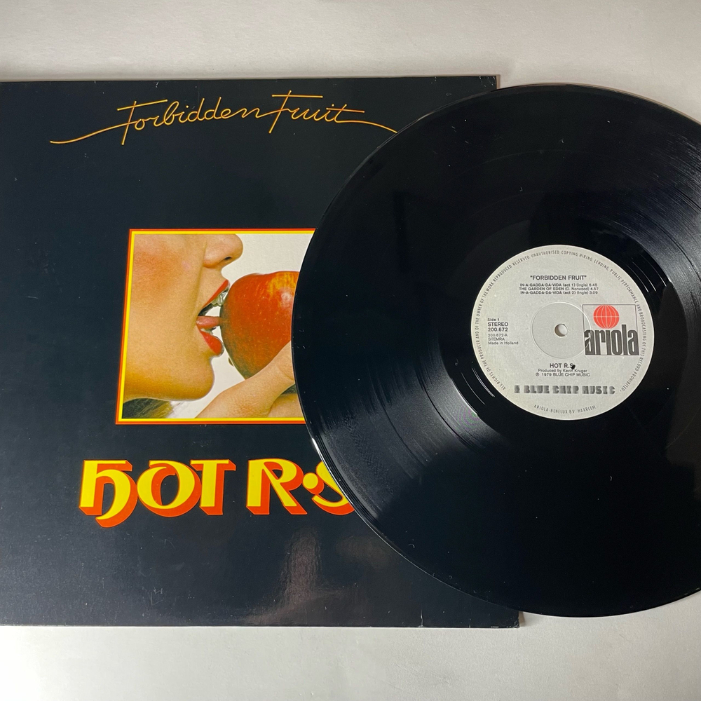 Винтажная виниловая пластинка LP HOT R S Forbidden Fruit (Нидерланды 1979)