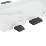 Каталка больничная MED-MOS ММ-НТ-3W (KatB-42310R)