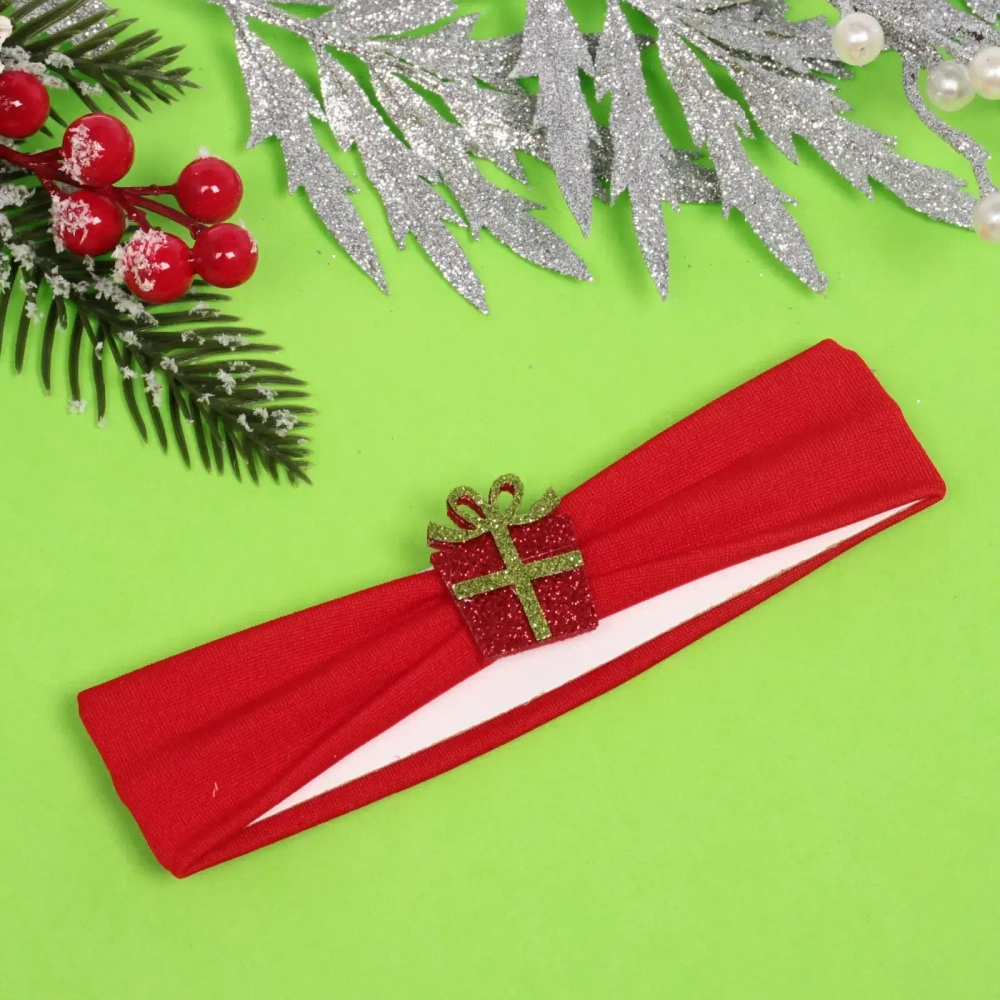 Повязка на голову детская «New Little Mi Mi - Рождественское чудо», микс 3 цвета, 4*16.5см