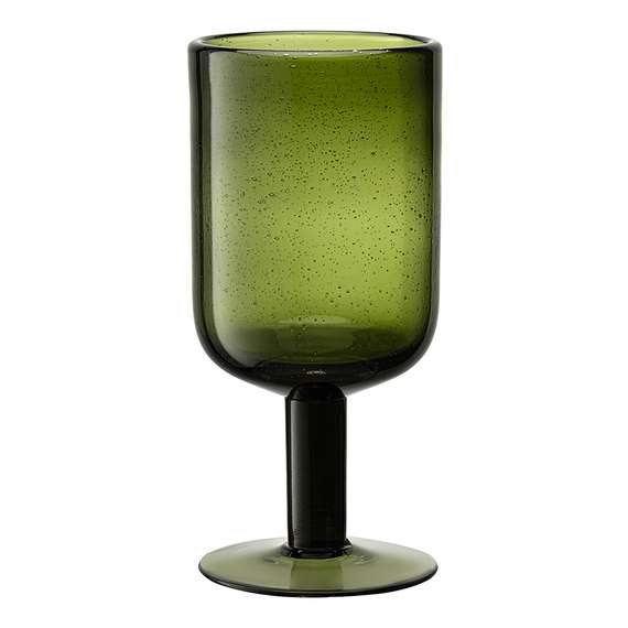 Набор бокалов для вина flowi, 410 мл, темно-зеленые, 2 шт.