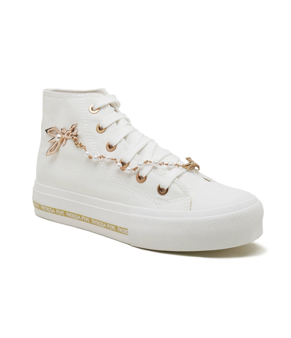Кроссовки Patrizia Pepe - белый(PPJ258)