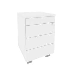 Onix Direct Тумба мобильная (TIP-ON) O.TM-3 TIP Белый Бриллиант 432*460*633