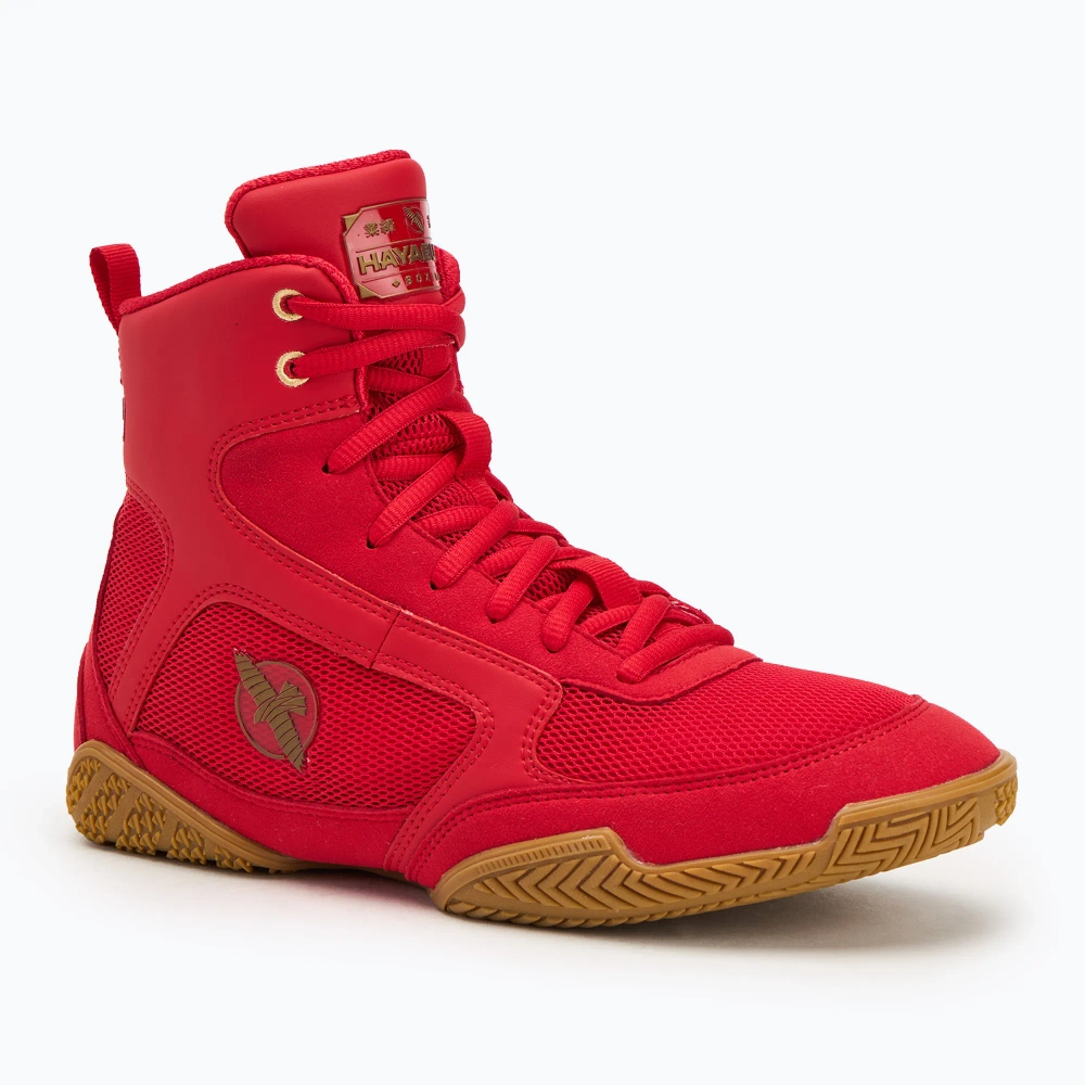 Боксёрки Hayabusa Pro Boxing black red