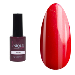 Unique Гель-лак Red 02 (8ml)