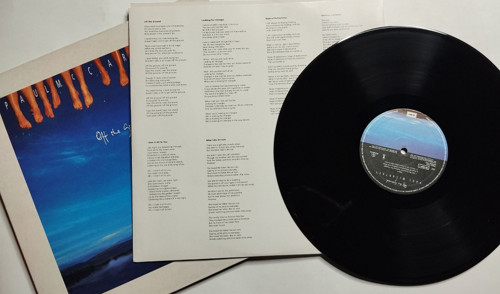 Винтажная виниловая пластинка LP Paul McCartney Off The Ground (Spain 1993)
