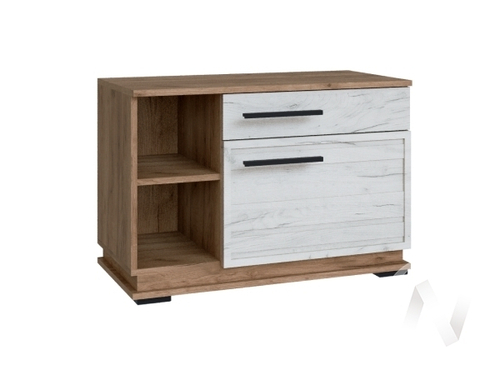 Тумба МТ-31 Прихожая Модена (дуб крафт табачный/дуб крафт белый/венге)