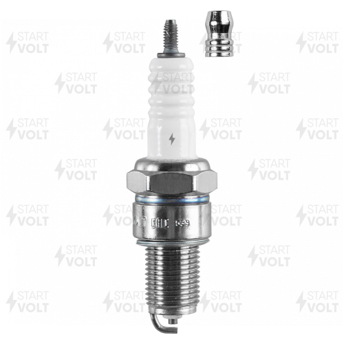 Свеча зажигания StartVolt VSP 0105 ВАЗ 2101-2108 карб. зазор 0,7 мм, с резистором