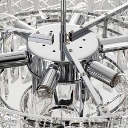 Citilux SAGRADA CL317251 Люстра хрустальная подвесная Хром