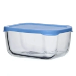 Контейнер SNOW BOX с голубой пластиковой крышкой 400 мл