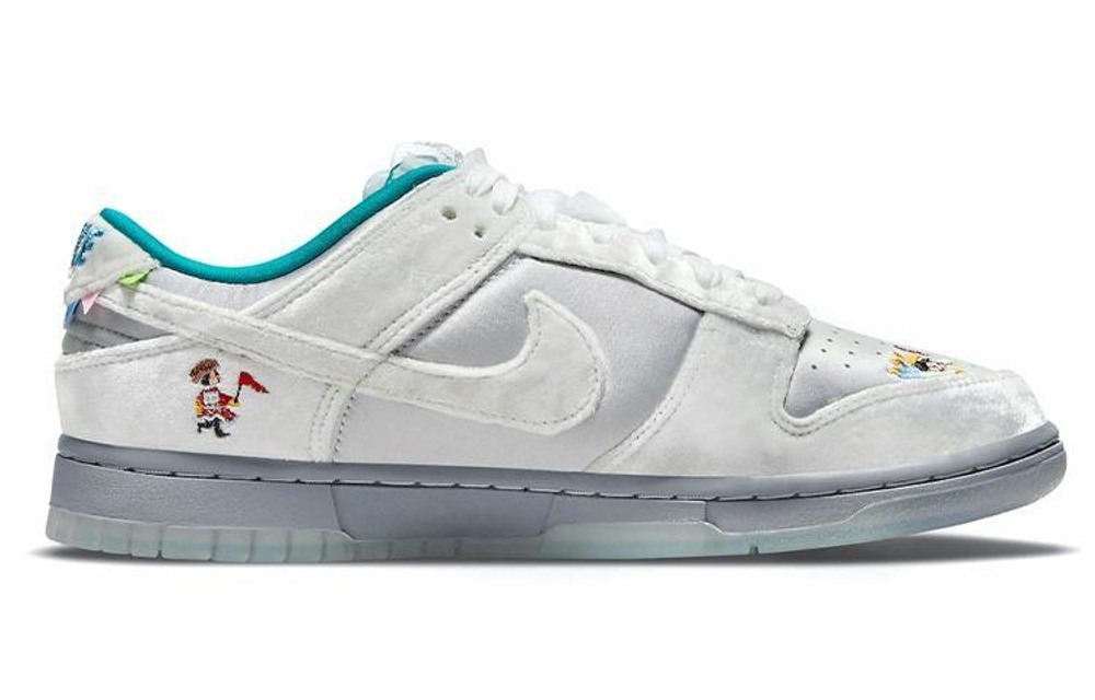 Кроссовки Nike Dunk Low "Ice" (Женская размерная сетка)