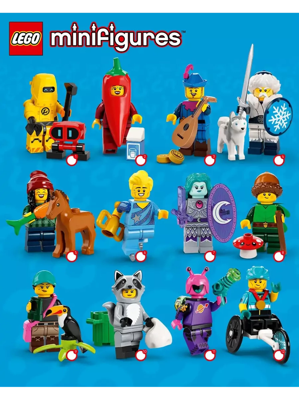Конструктор LEGO Minifigures 71032-5 Девочка и жеребёнок