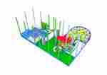Детский игровой лабиринт «В мире забав»