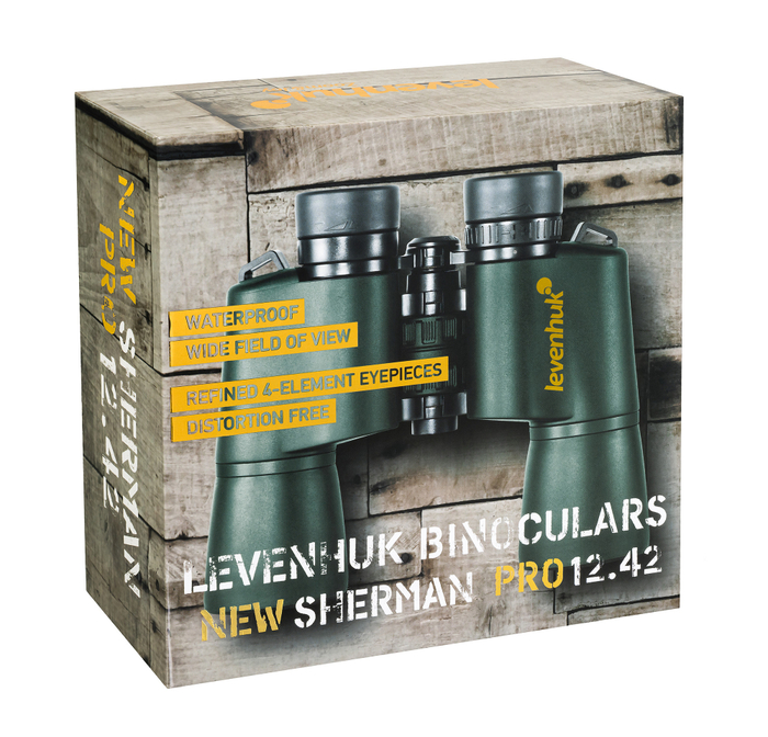 Бинокль Levenhuk New Sherman PRO 12x42