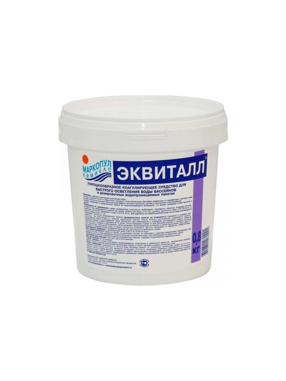 Эквиталл жидкий коагулянт, канистра 20 л