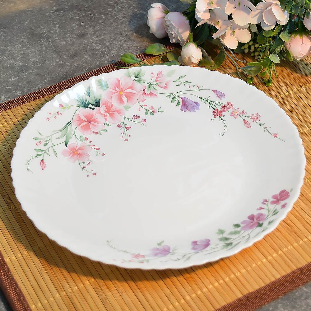 Тарелка обеденная 24,1см, стеклокерамика, Jewel 7482