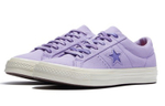 Converse One Star classic star logo non-slip wear-resistant lightweight low-top sneakers for men and women with the same lilac color