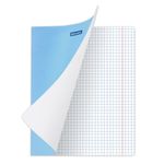 Тетрадь 18 л. BRAUBERG КЛАССИКА NEW клетка, обложка картон, СИНЯЯ, 105699, 20шт