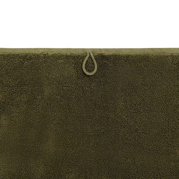 Полотенце банное оливкового цвета из коллекции essential, 90х150 см