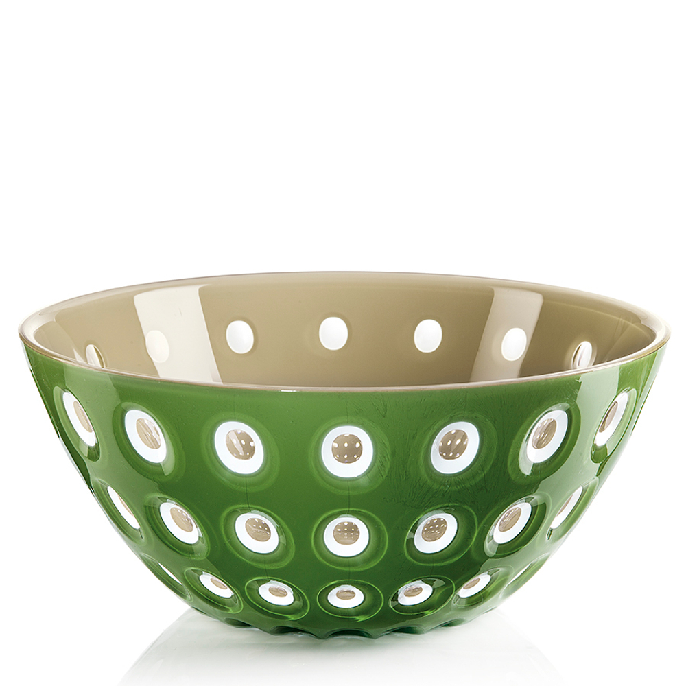 Салатник le murrine, D25 см, темно-зеленый