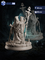 Некромант Архонт Мёртвых миниатюры для настольных игр РНИ, ДнД