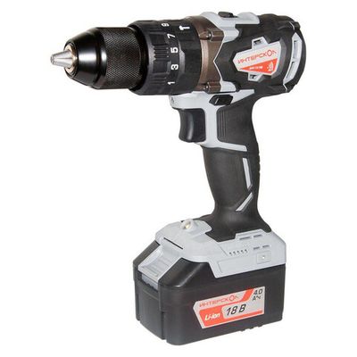 Дрель аккумуляторная Интерскол ДАУ-13/18В АПИ кейс 4,0Ач