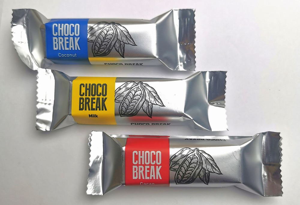 Печенье с шоколадом "Choco Break" с молочным вкусом 21 гр