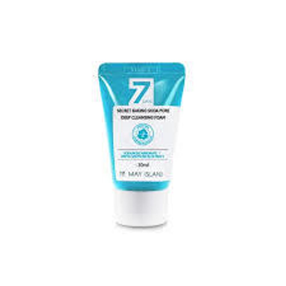 May Island 7 Days Secret Baking Soda Deep Pore Cleansing Foam глубокоочищающая пенка для умывания с содой