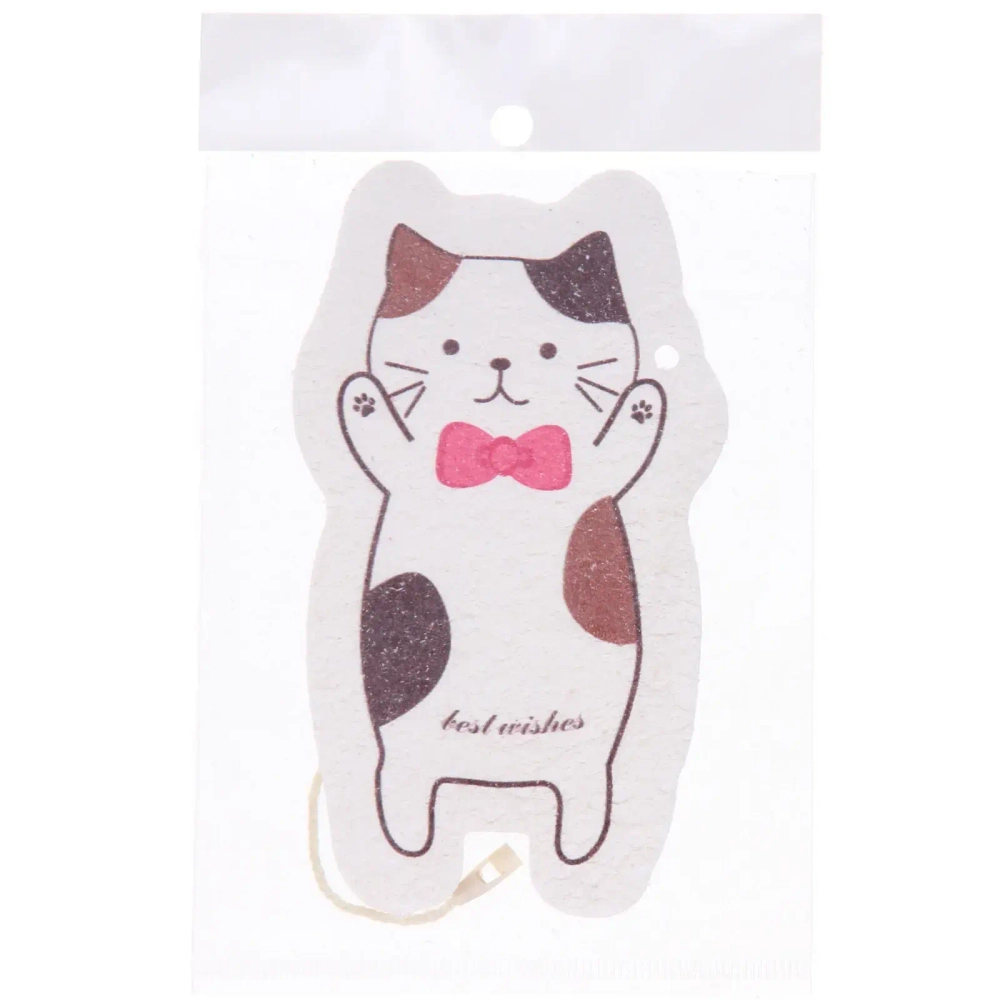 Спонж для умывания «KoTiKoТ», цвет белый, 10*7см