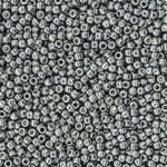 Японский бисер TOHO Round 15/0 (№PF565), непрозрачный глянцевый с металлическим блеском