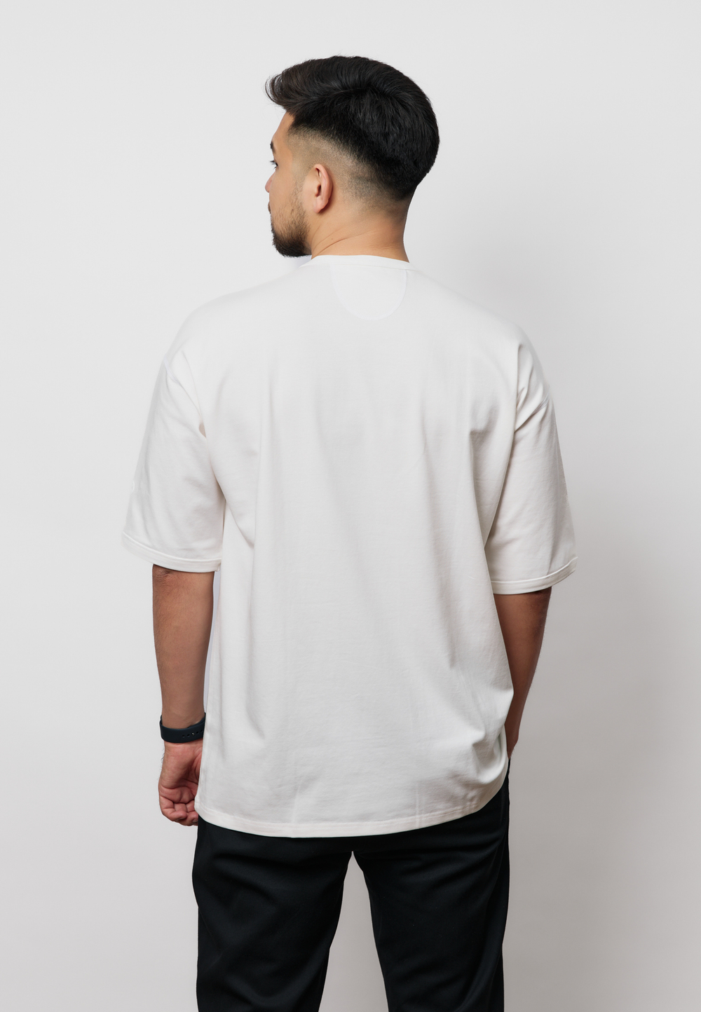 Футболка оверсайз SHANYRAQ OFF-WHITE