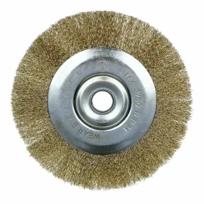 Щетка металл. для УШМ 200/22мм дисковая пушистая РОКОТ