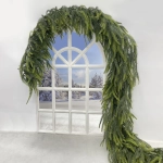 Гирлянда хвойная «Зимняя сказка» 2,7 м, резина, Зеленый