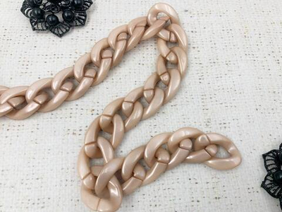 Цепь акрил, ш. 2 см