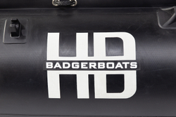 Надувная ПВХ-лодка BADGER Heavy Duty 430 AL, Серый